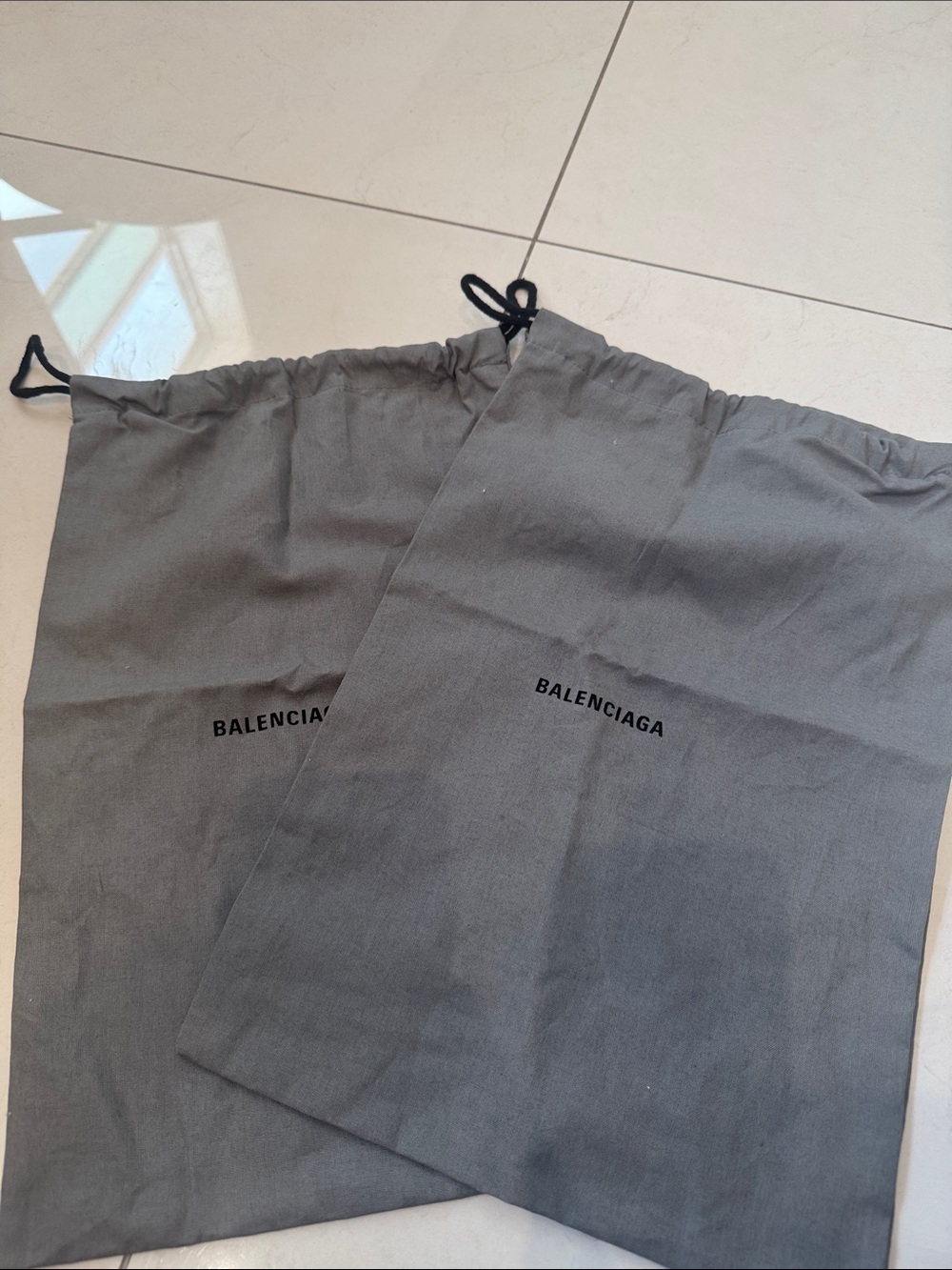 Auth. Balenciaga shoe dustbags
